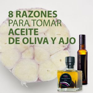tomar aceite de oliva y ajo