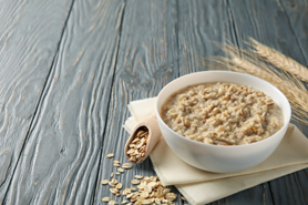Porridge de avena saludable para diabéticos